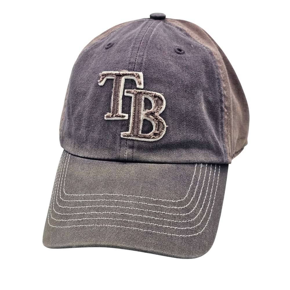 Tampa Bay Rays Hat '47 Brand The Franchise Fitted Medium M MLB Baseball Cap Blue
